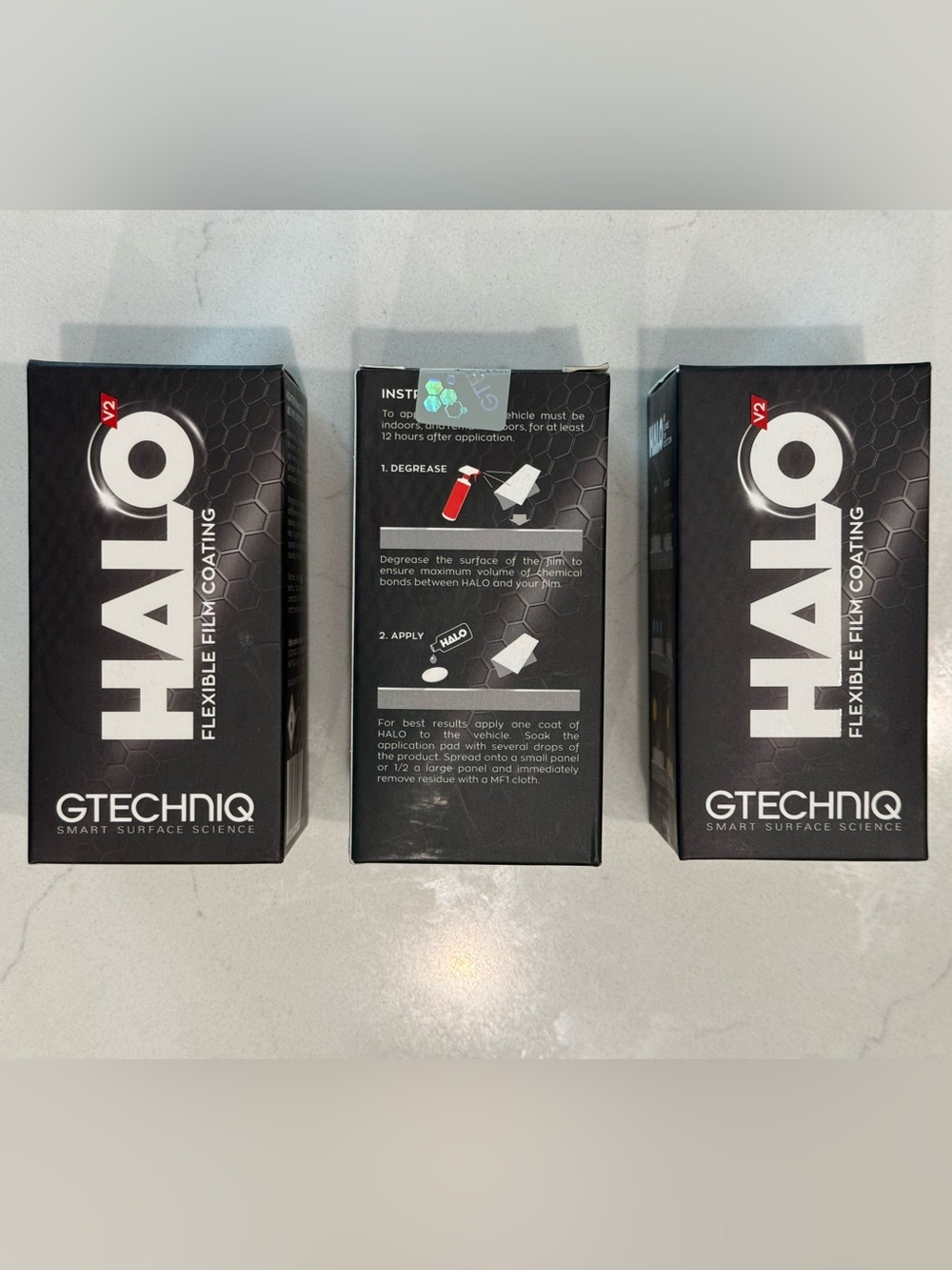 Gtechniq HALO V2 Flexible Film Coating for PPF & Vinyl Wrap – New/Sealed
